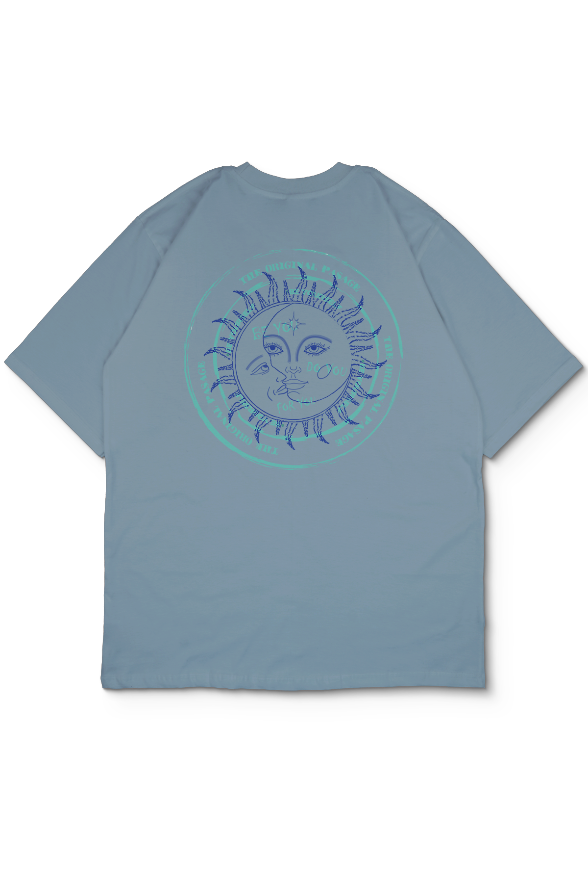 Bohemian Oversize Kadın Tişört