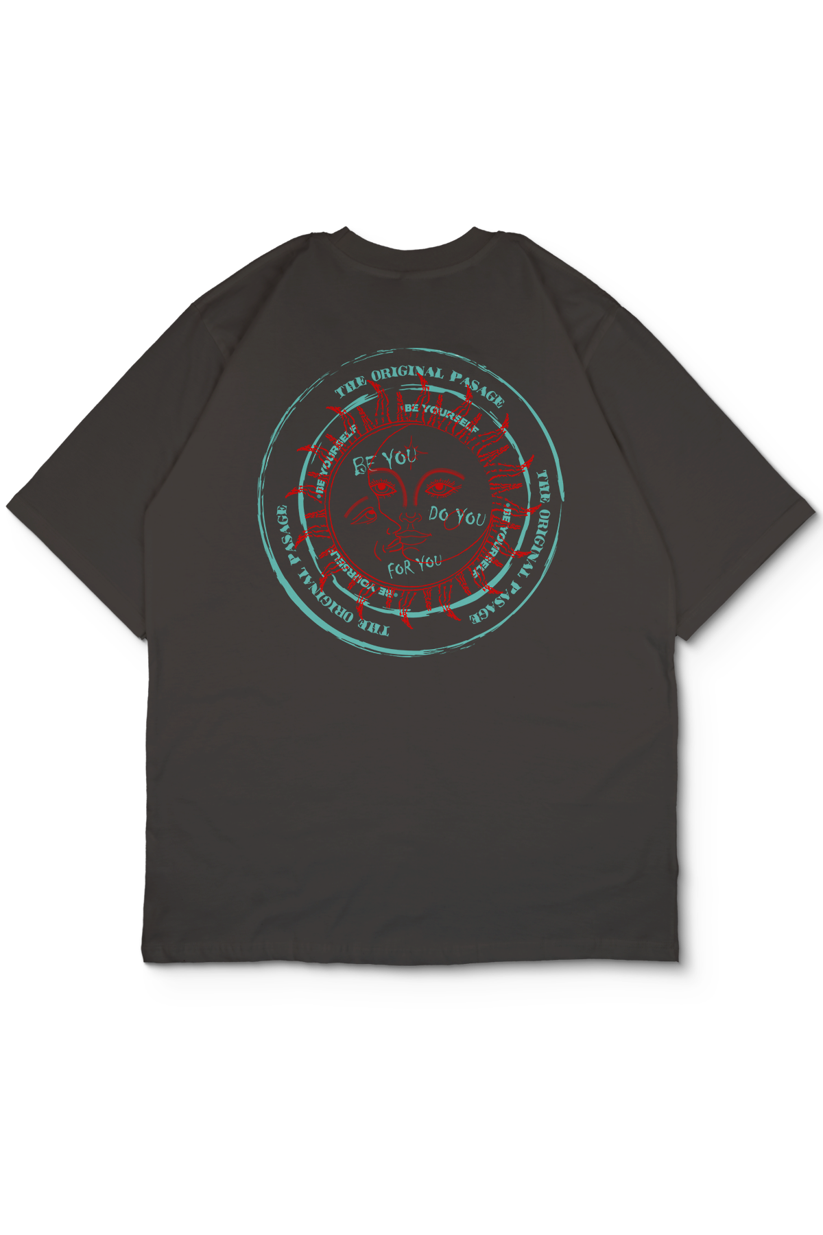 Bohemian Oversize Erkek Tişört