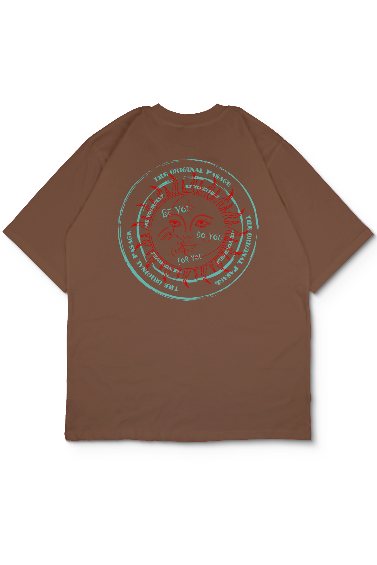 Bohemian Oversize Erkek Tişört