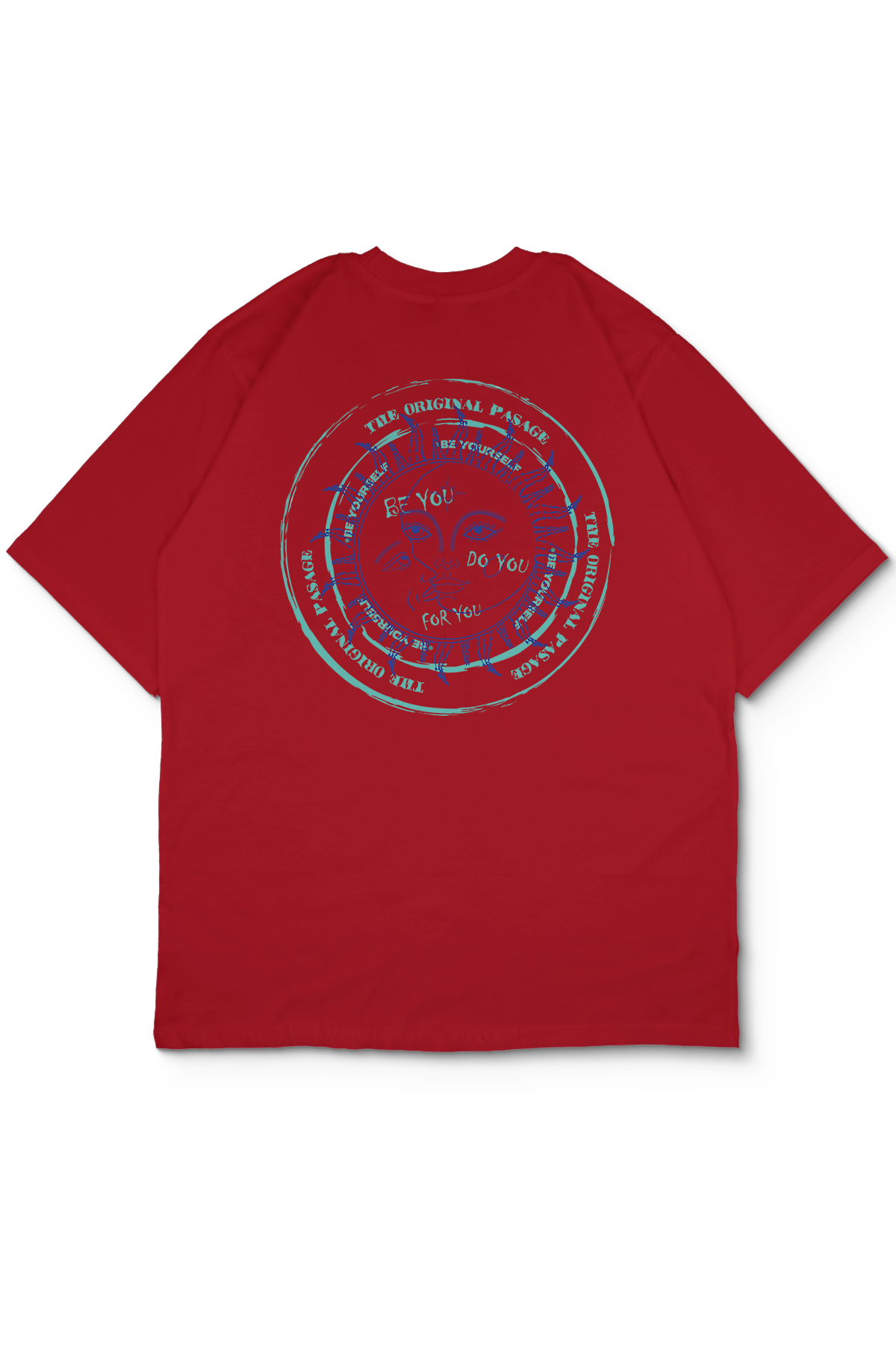 Bohemian Oversize Erkek Tişört