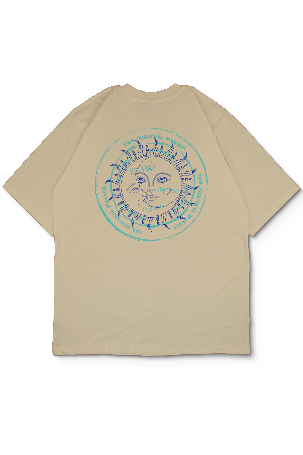 Bohemian Oversize Kadın Tişört