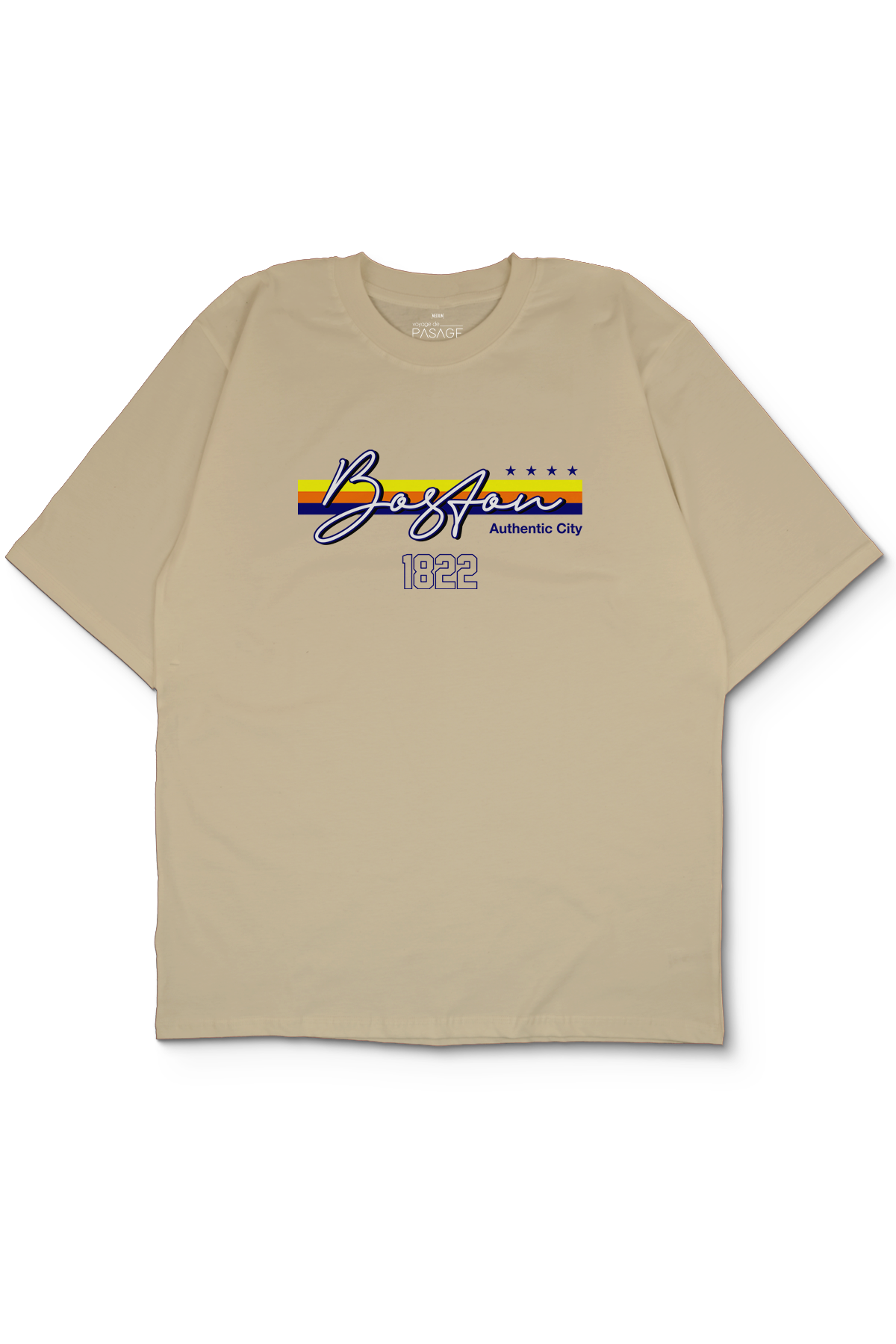 Boston City Oversize Erkek Tişört