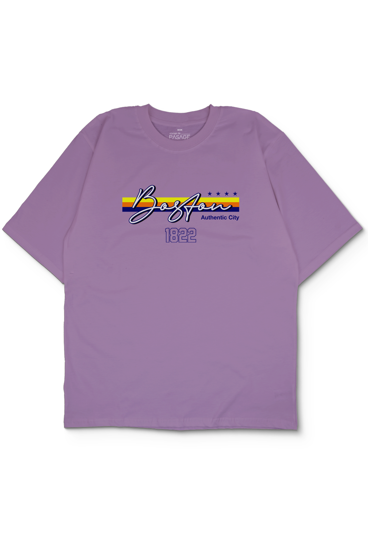 Boston City Oversize Erkek Tişört