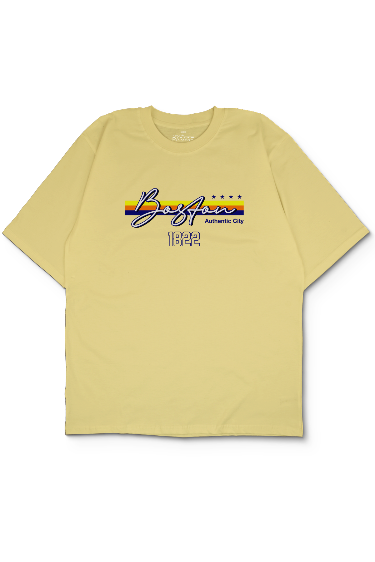 Boston City Oversize Erkek Tişört