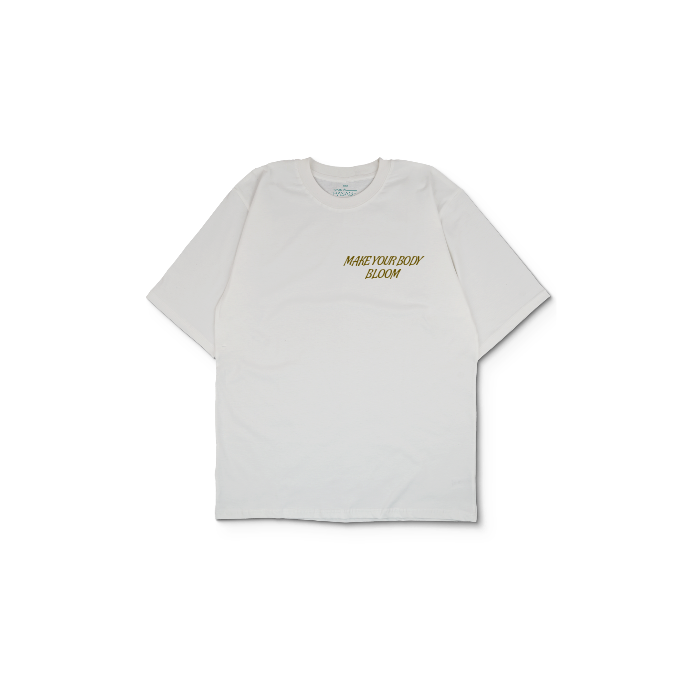 Kendin Tasarla Beyaz Oversize Tişört