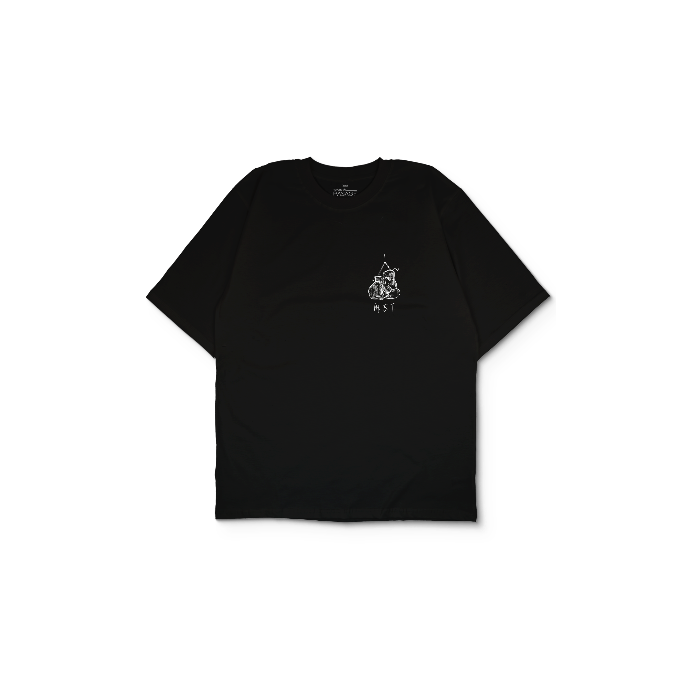 Kendin Tasarla Siyah Oversize Tişört