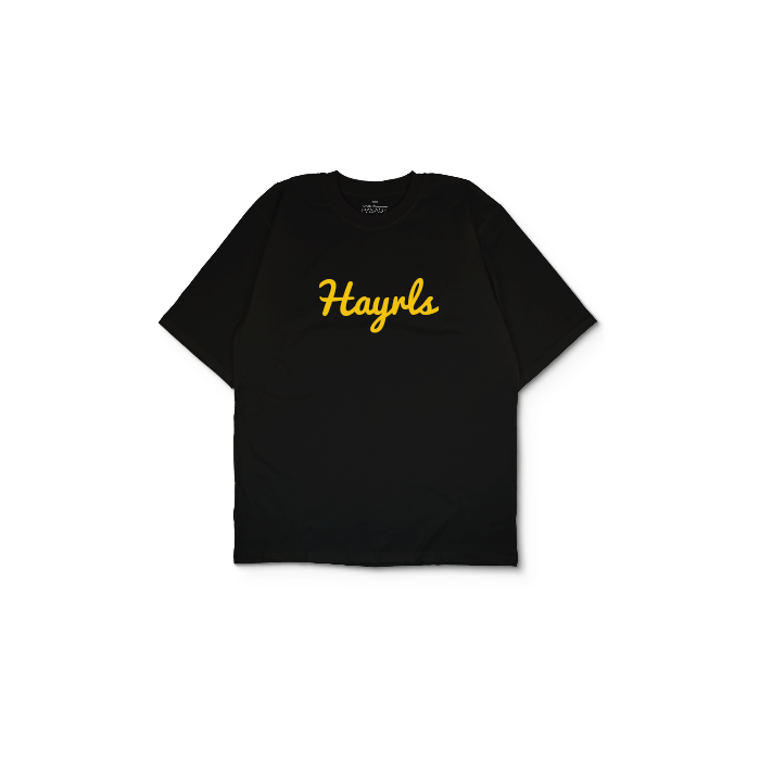 Kendin Tasarla Siyah Oversize Tişört