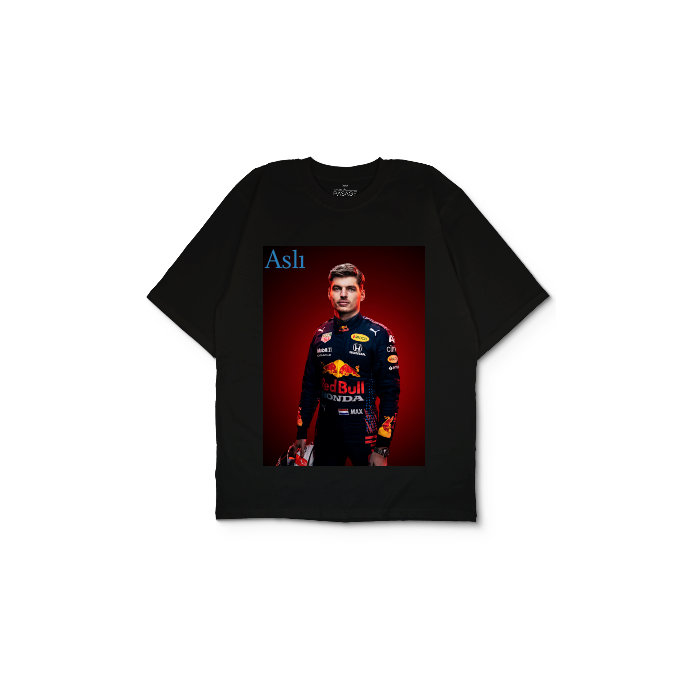 Kendin Tasarla Siyah Oversize Tişört