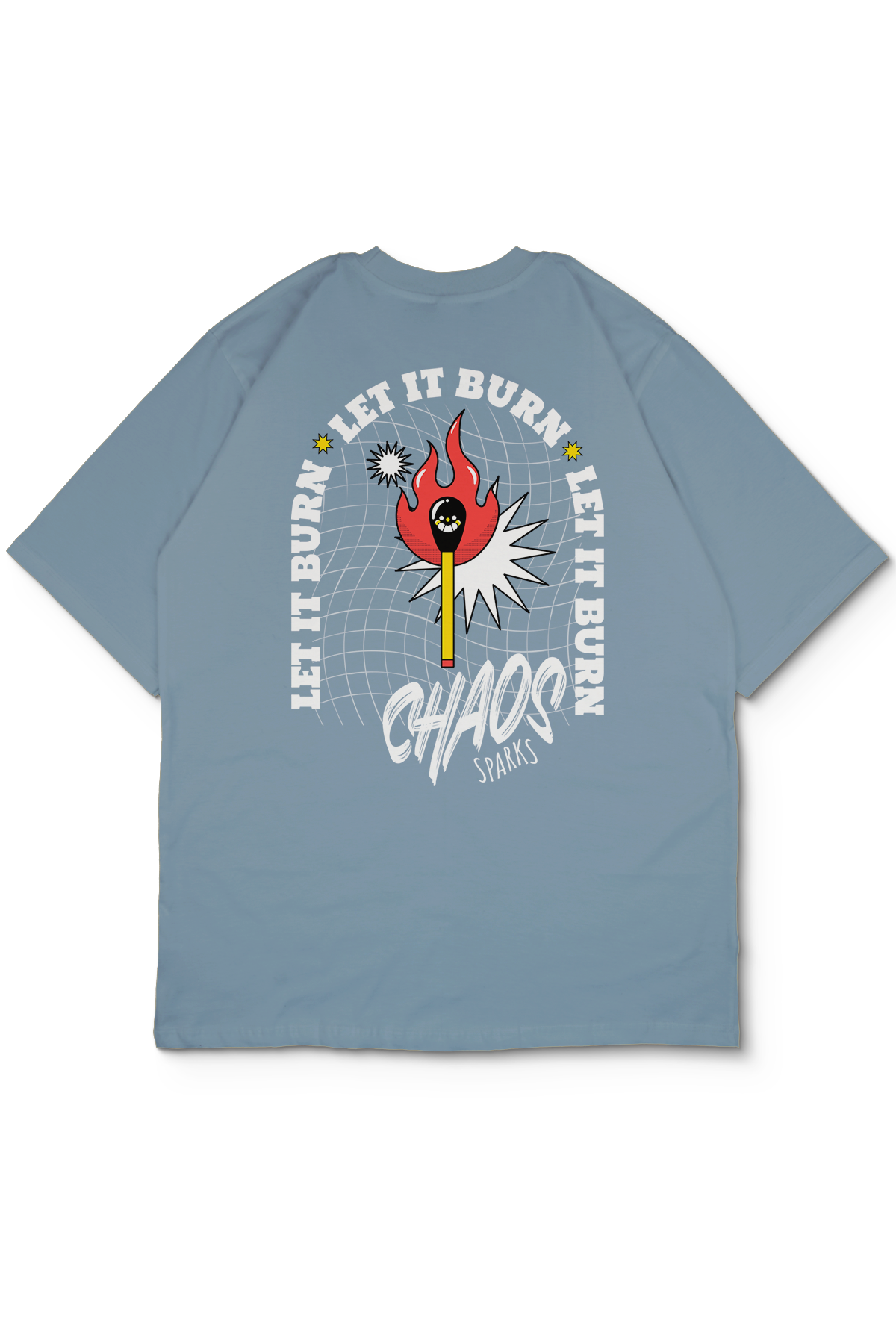 Chaos Oversize Erkek Tişört