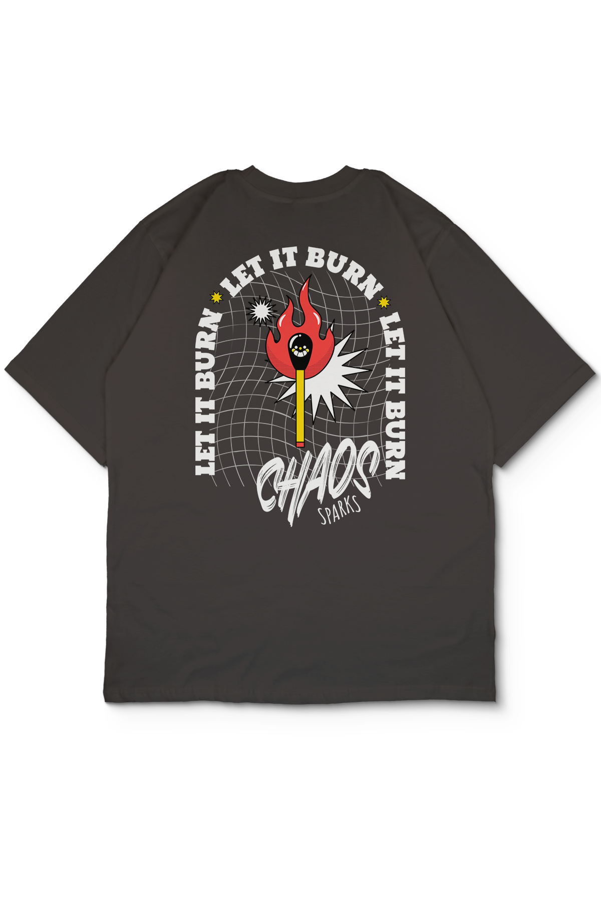 Chaos Oversize Erkek Tişört