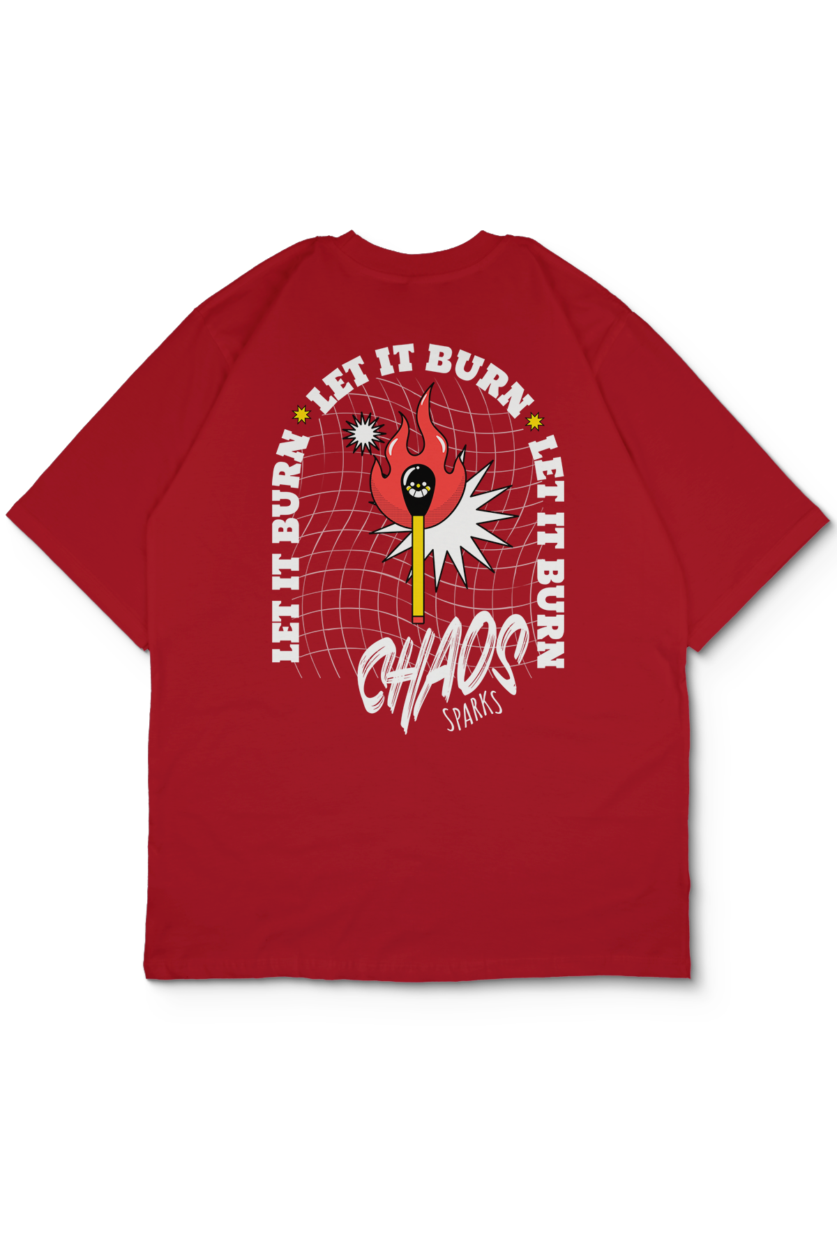 Chaos Oversize Erkek Tişört