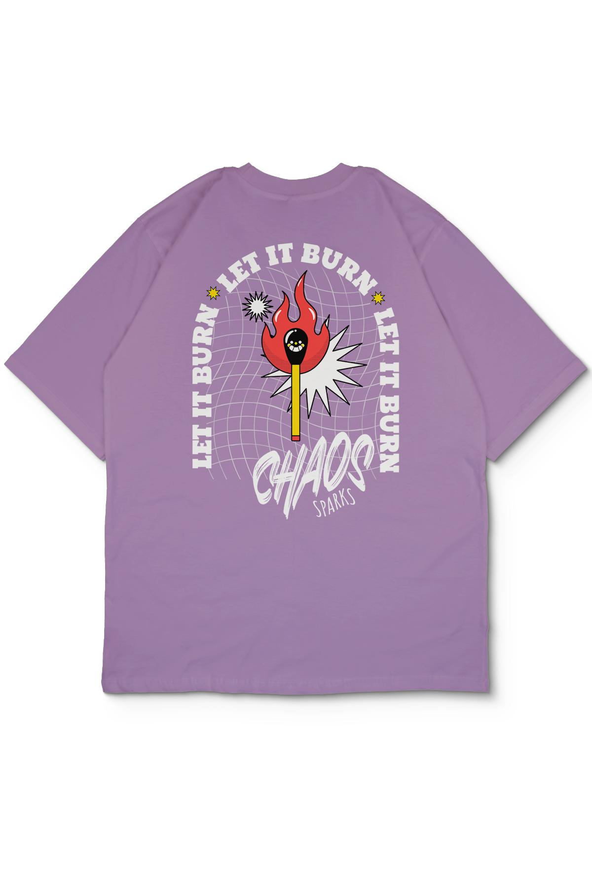 Chaos Oversize Erkek Tişört