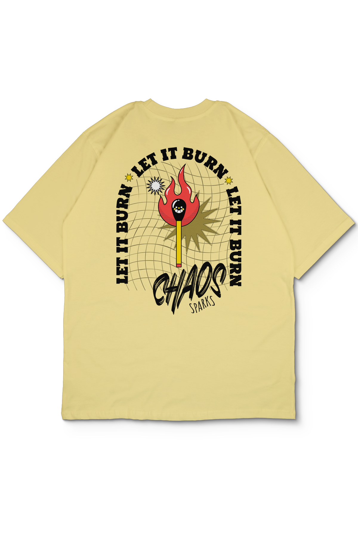 Chaos Oversize Erkek Tişört