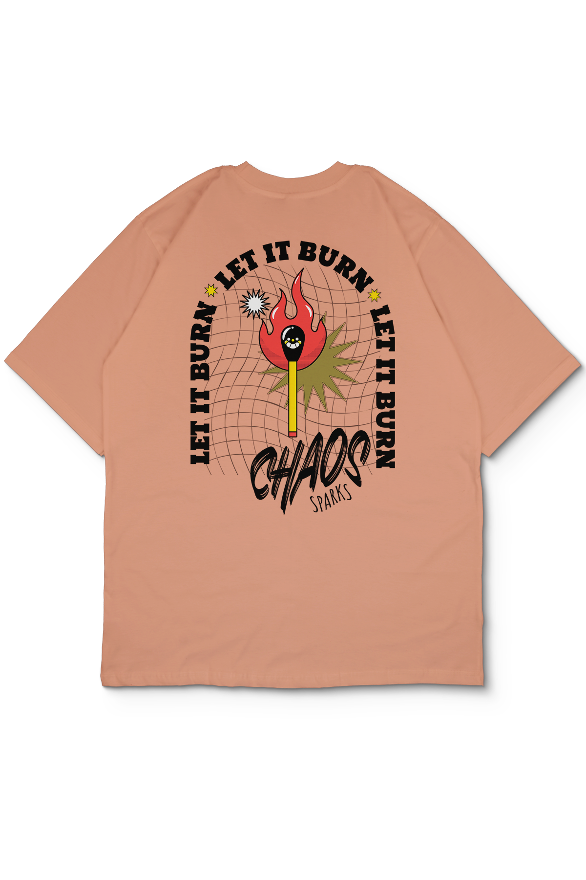 Chaos Oversize Erkek Tişört