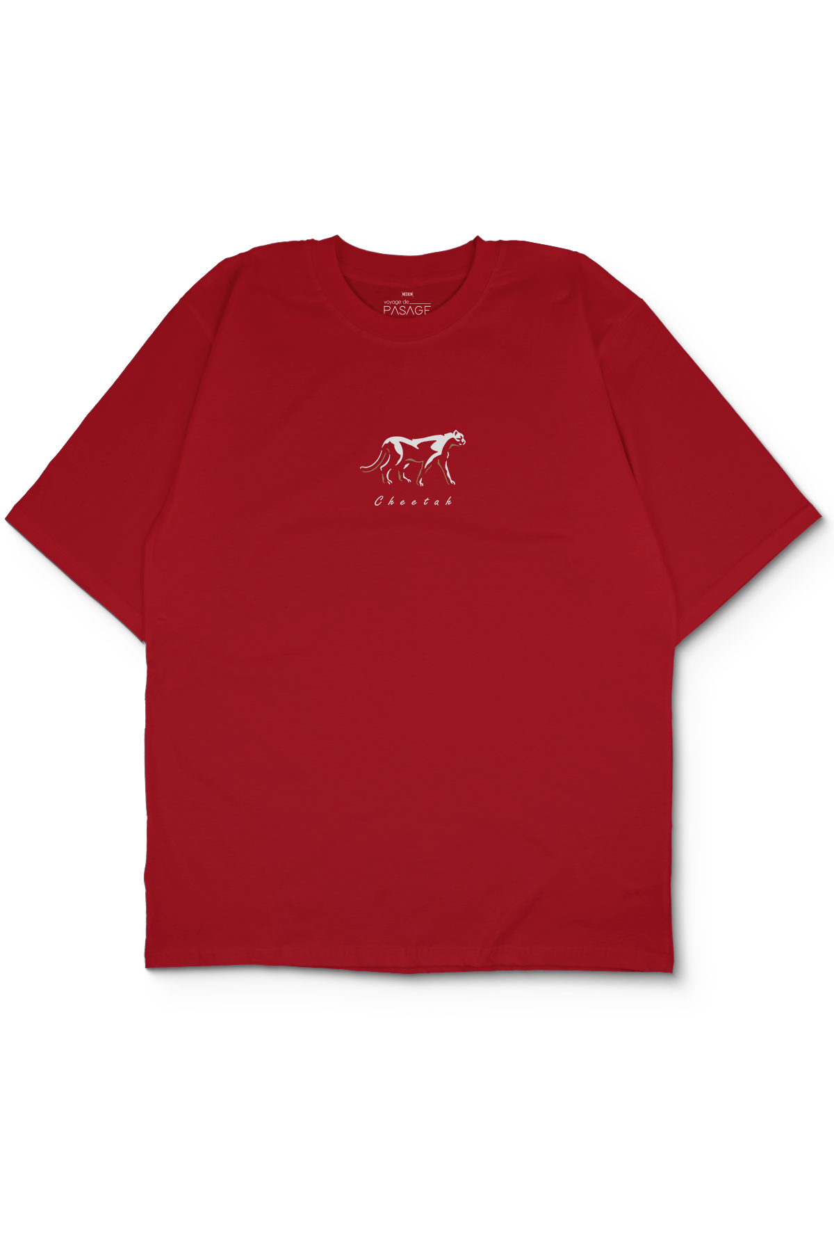 Cheetah Oversize Erkek tişört