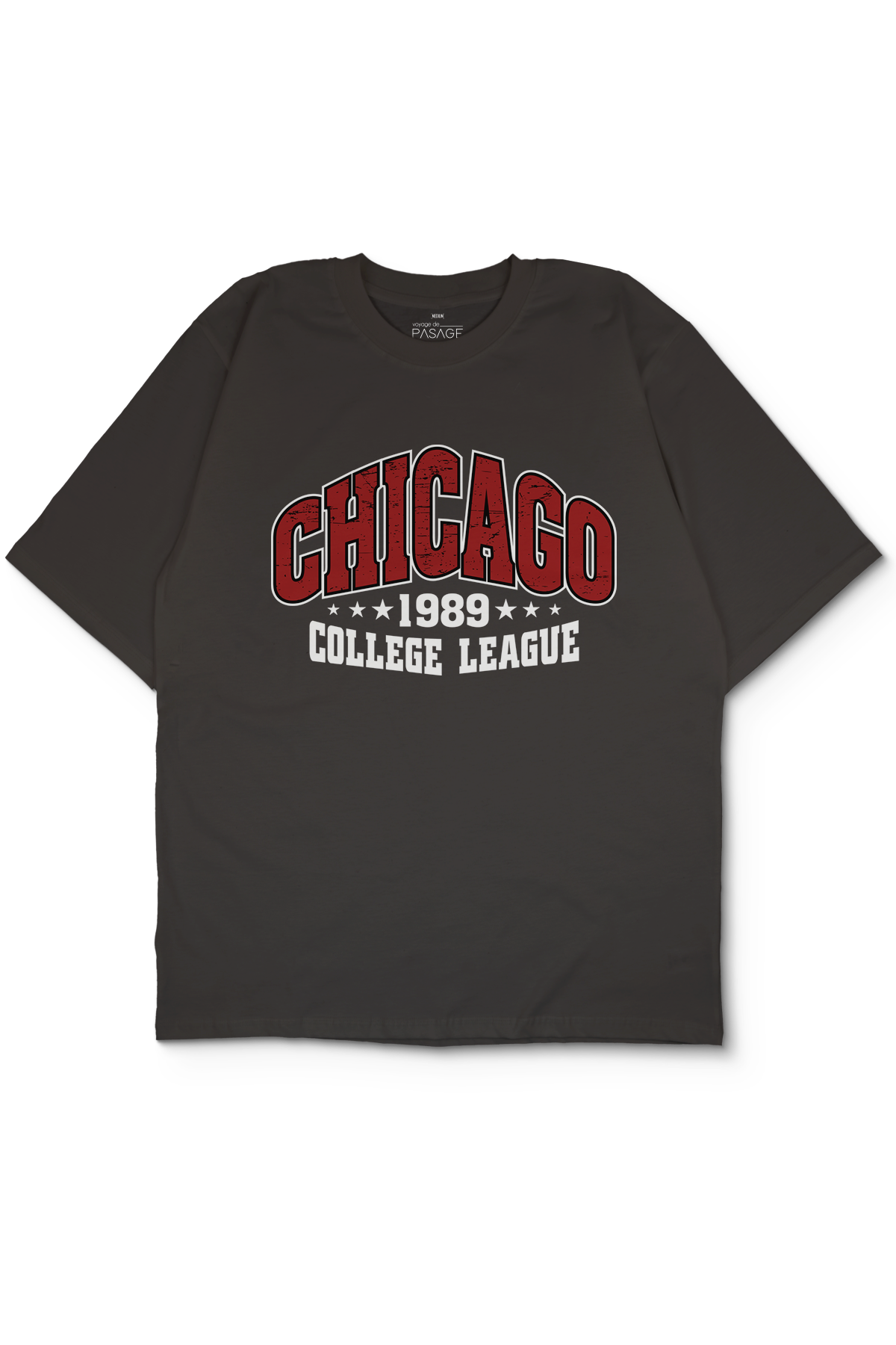 Chicago Oversize Kadın Tişört