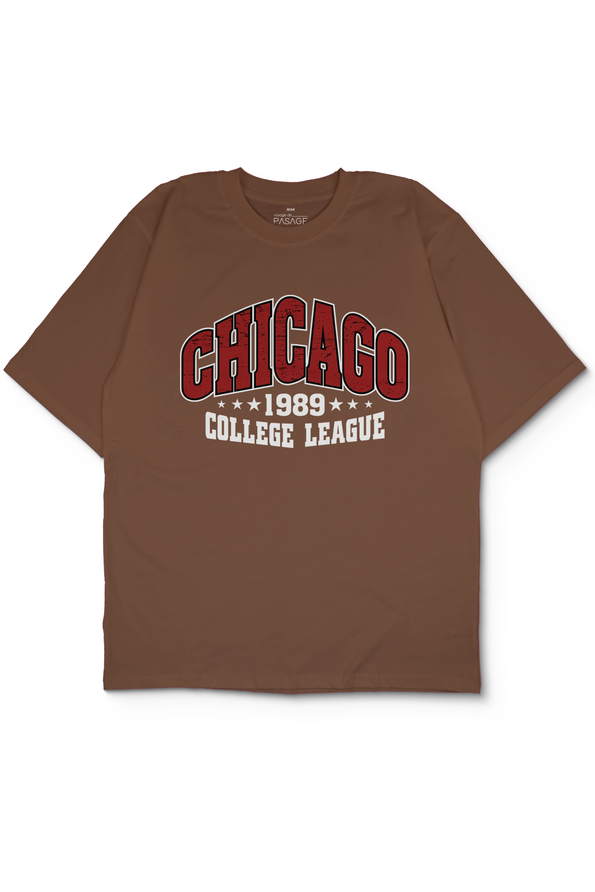 Chicago Oversize Kadın Tişört