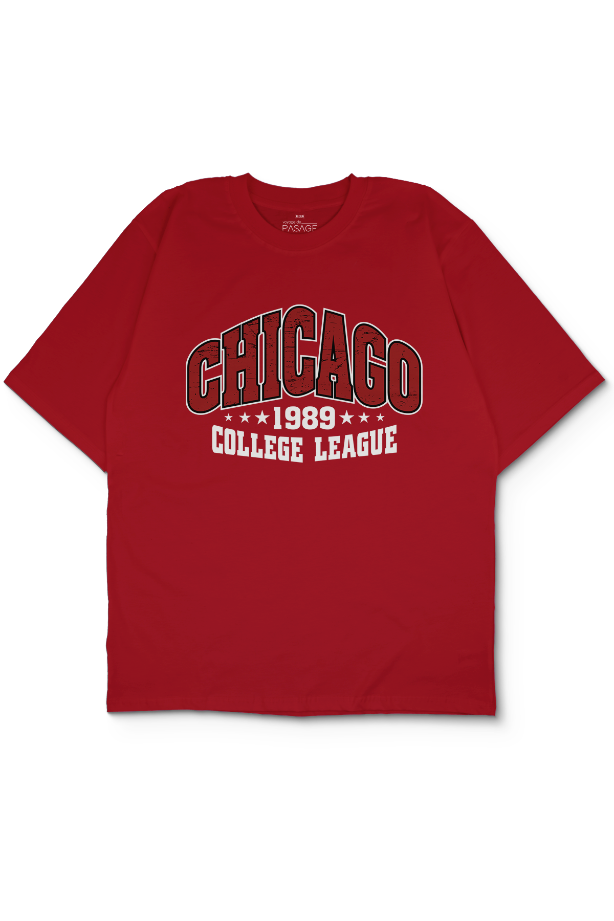 Chicago Oversize Kadın Tişört