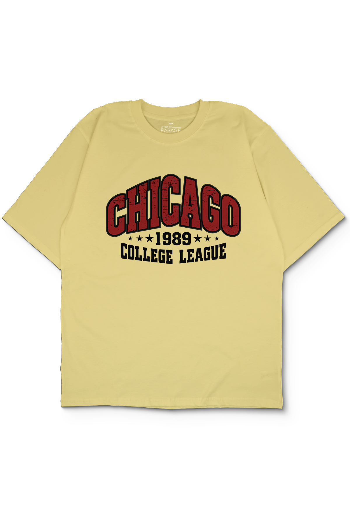 Chicago Oversize Kadın Tişört