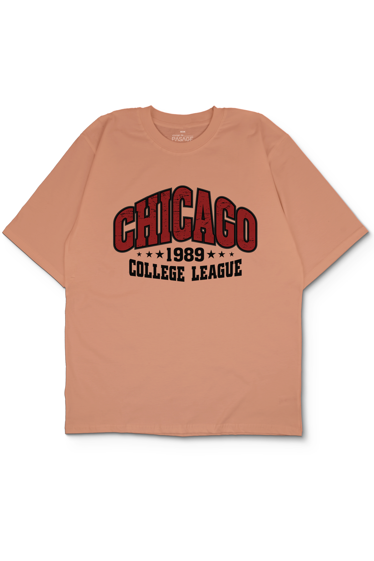 Chicago Oversize Kadın Tişört