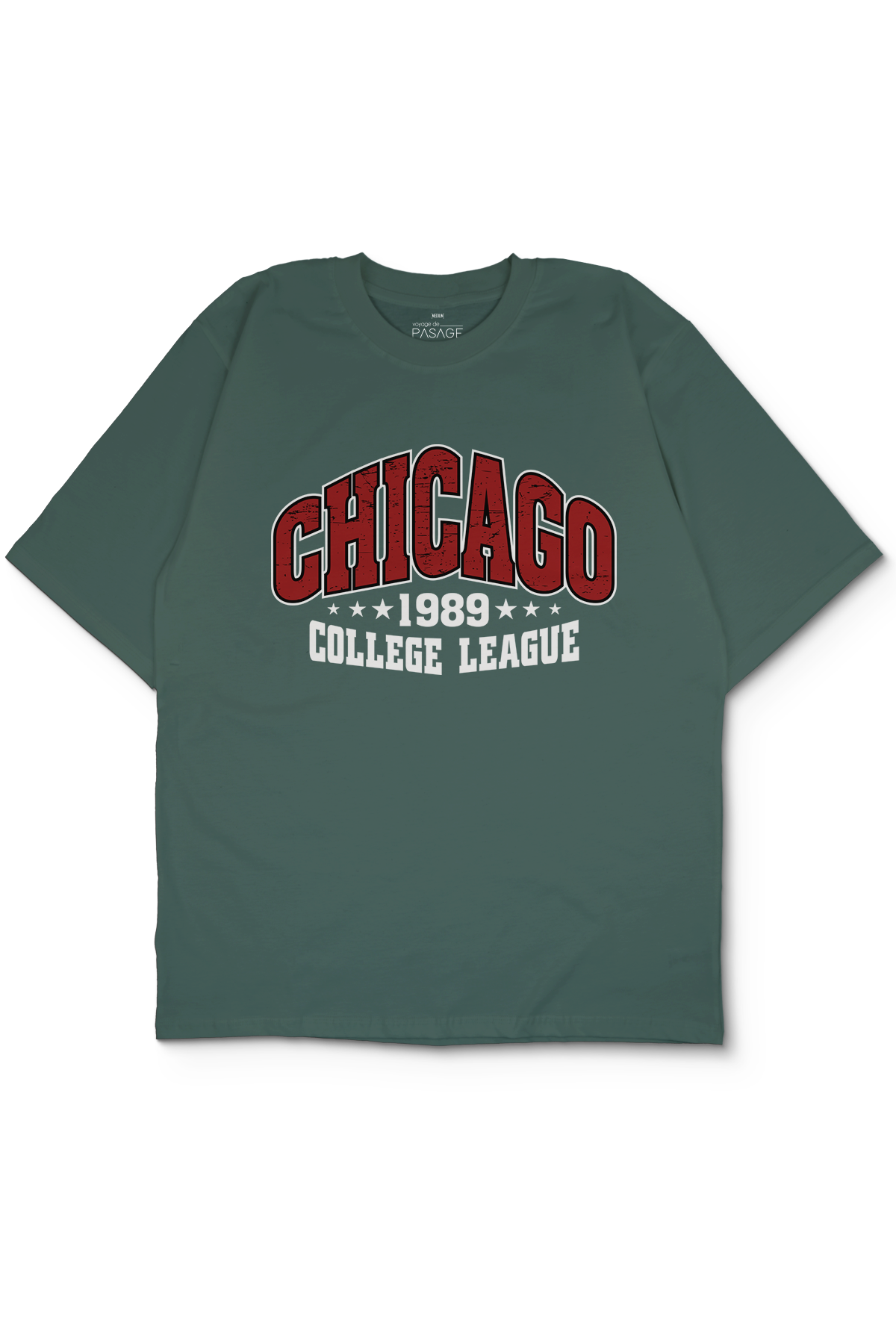 Chicago Oversize Kadın Tişört