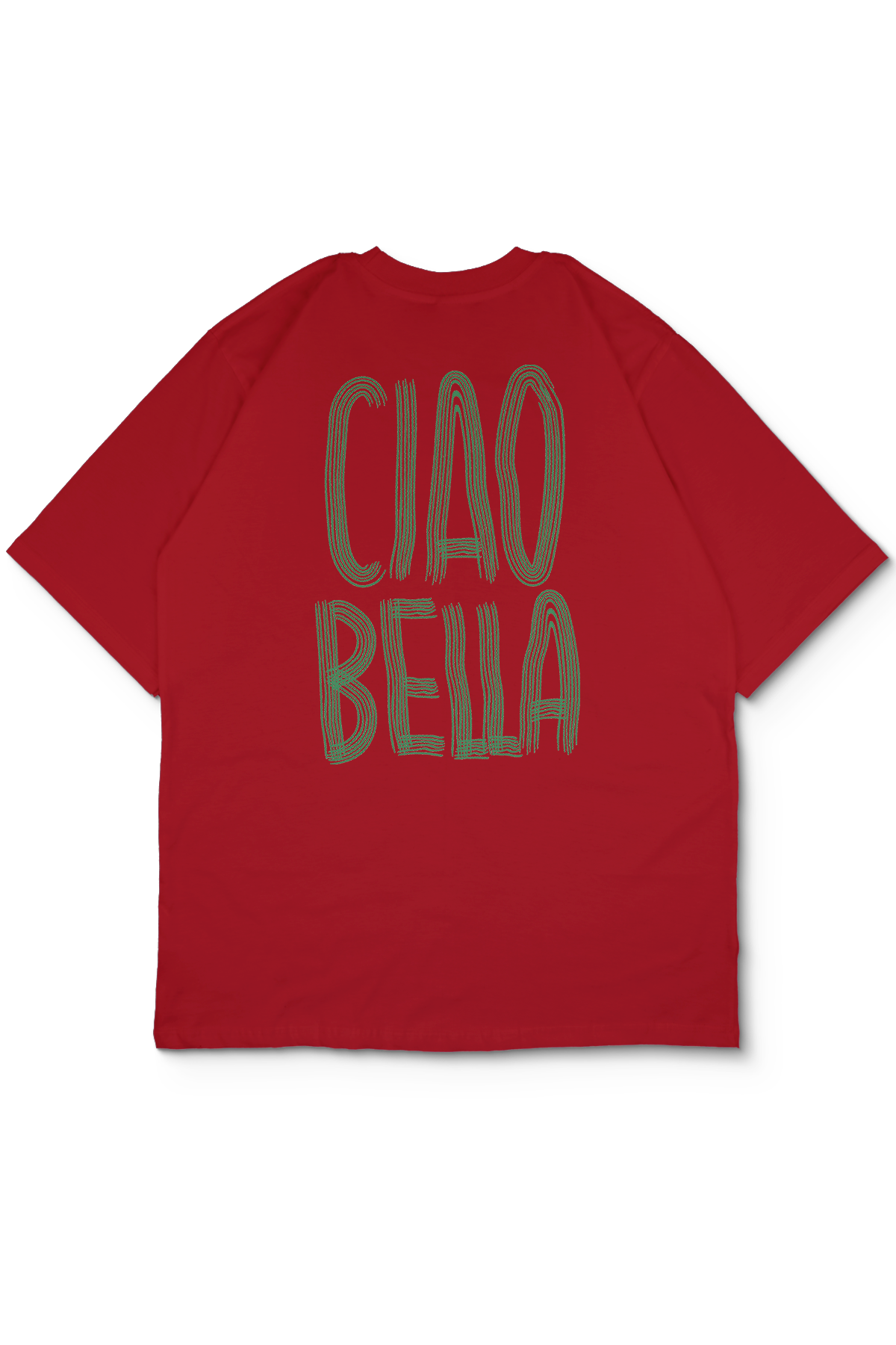 Ciao Bella Oversize Kadın Tişört