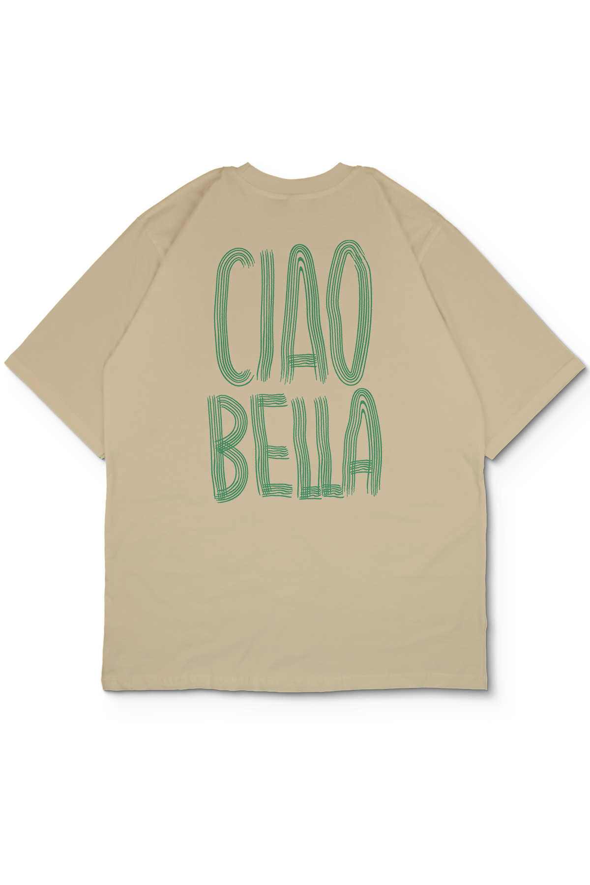 Ciao Bella Oversize Kadın Tişört