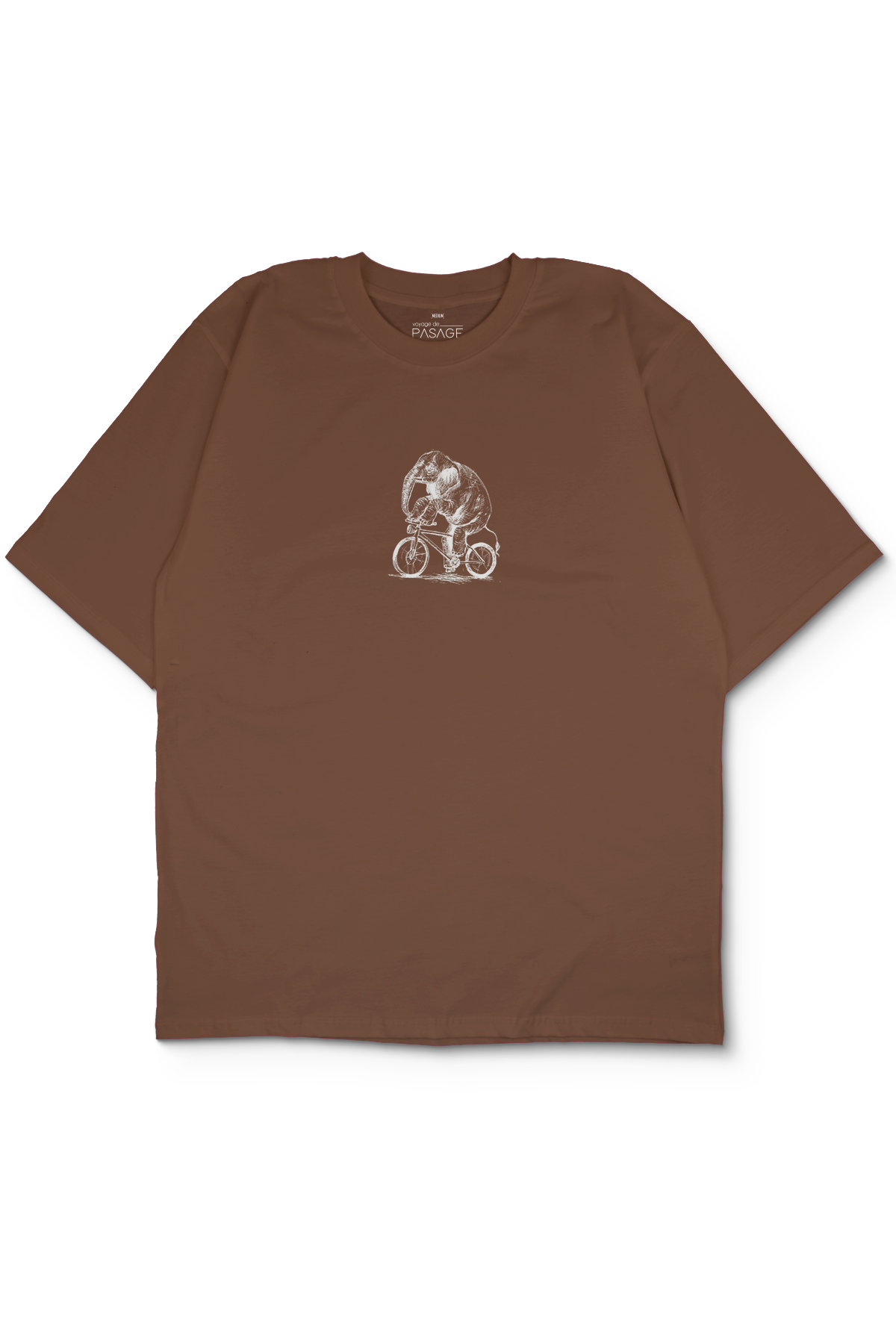 Circus Elephant Oversize Erkek Tişört