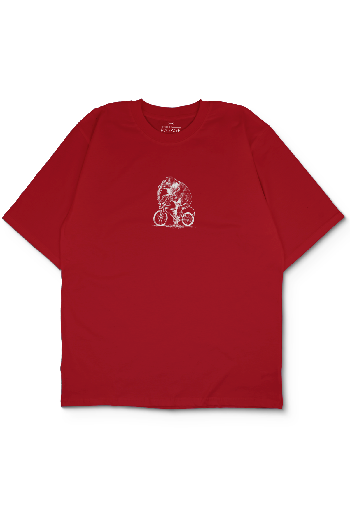 Circus Elephant Oversize Erkek Tişört