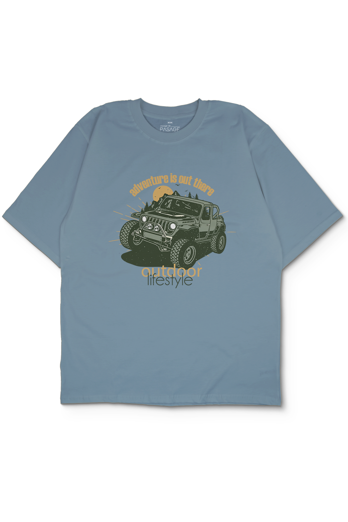 Climber Oversize Erkek Tişört