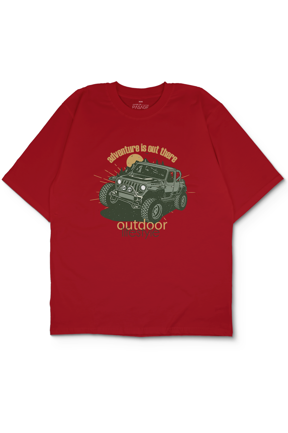 Climber Oversize Erkek Tişört