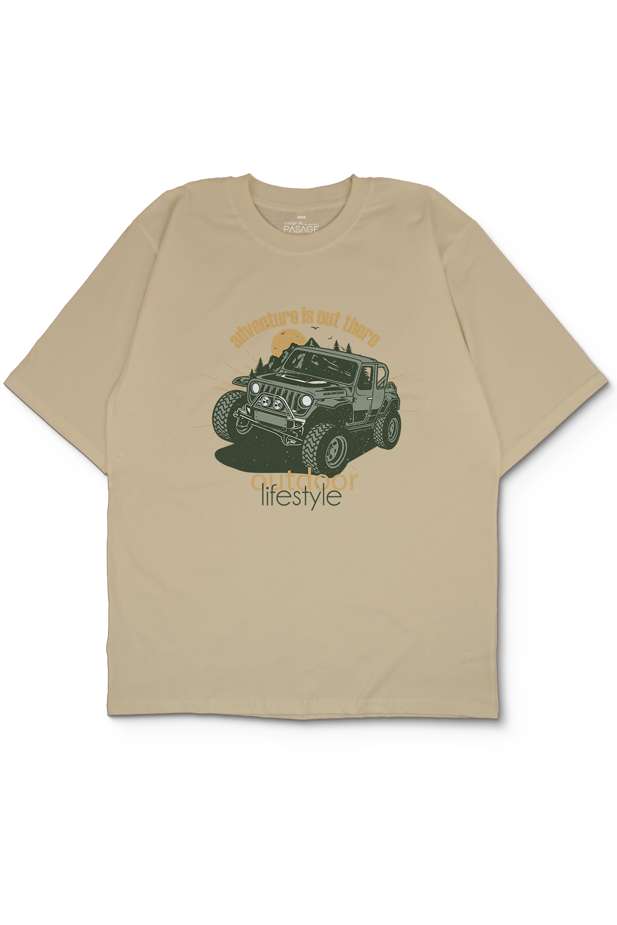 Climber Oversize Erkek Tişört