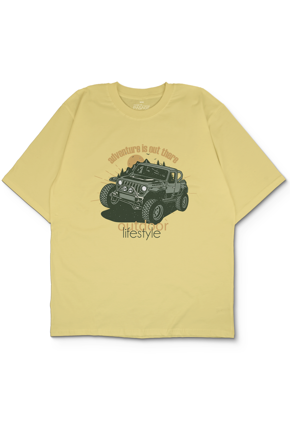 Climber Oversize Erkek Tişört