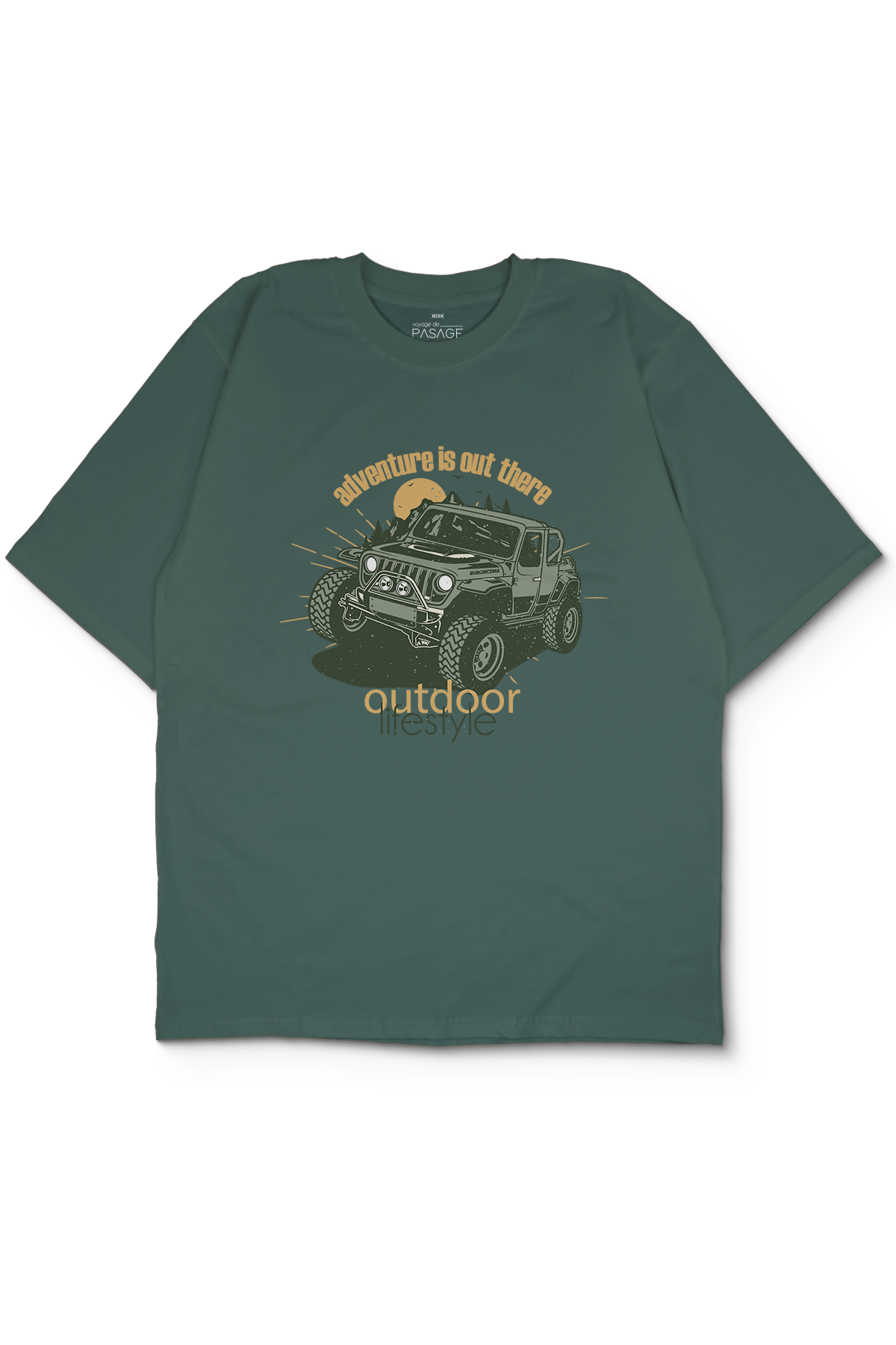 Climber Oversize Erkek Tişört