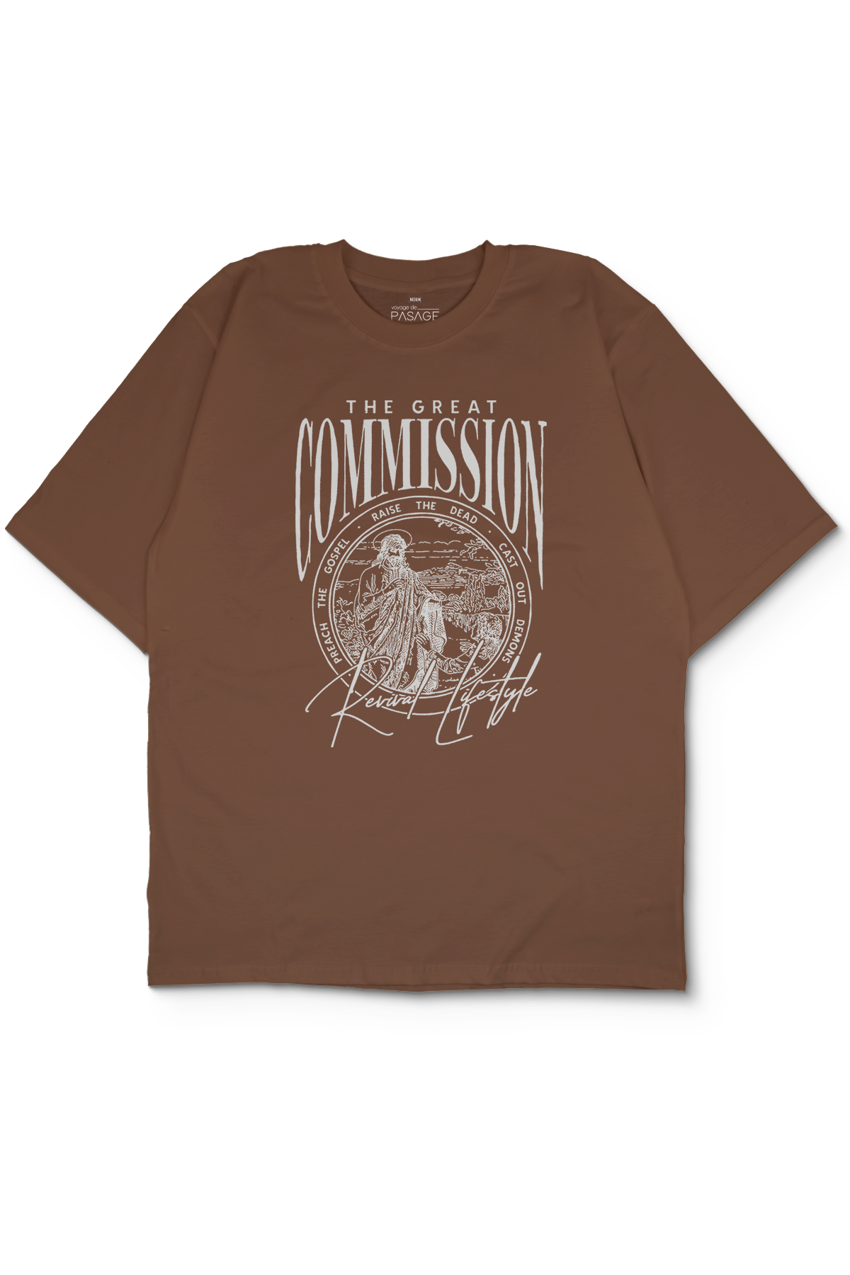 Commission Oversize Kadın Tişört