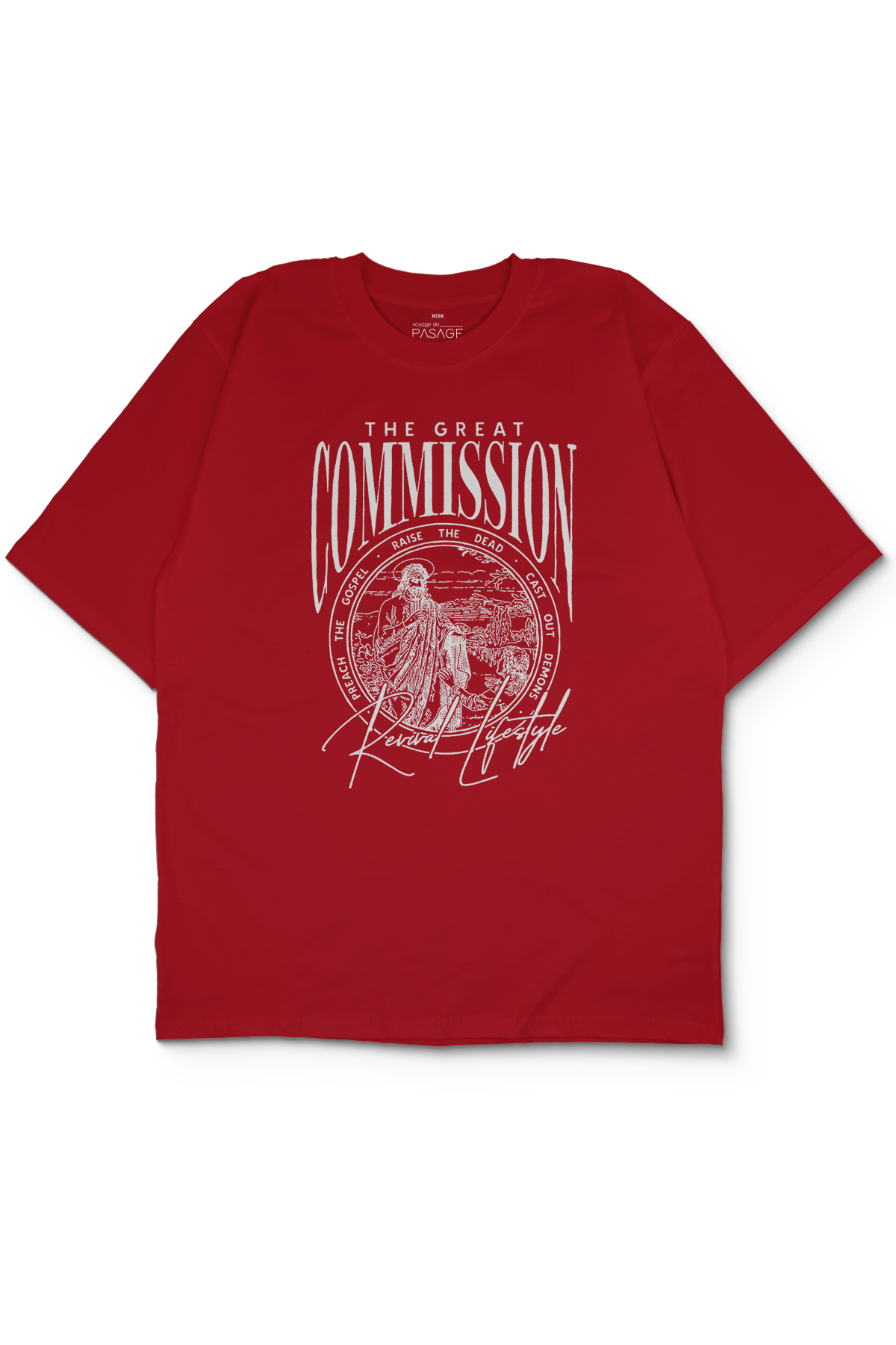 Commission Oversize Kadın Tişört