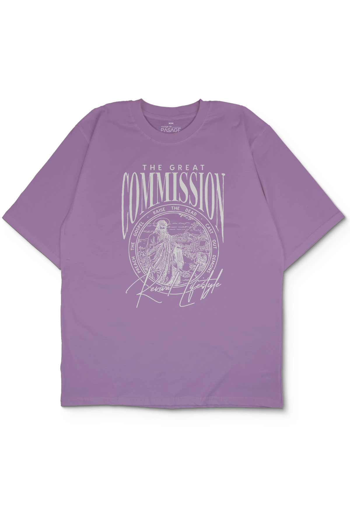 Commission Oversize Kadın Tişört