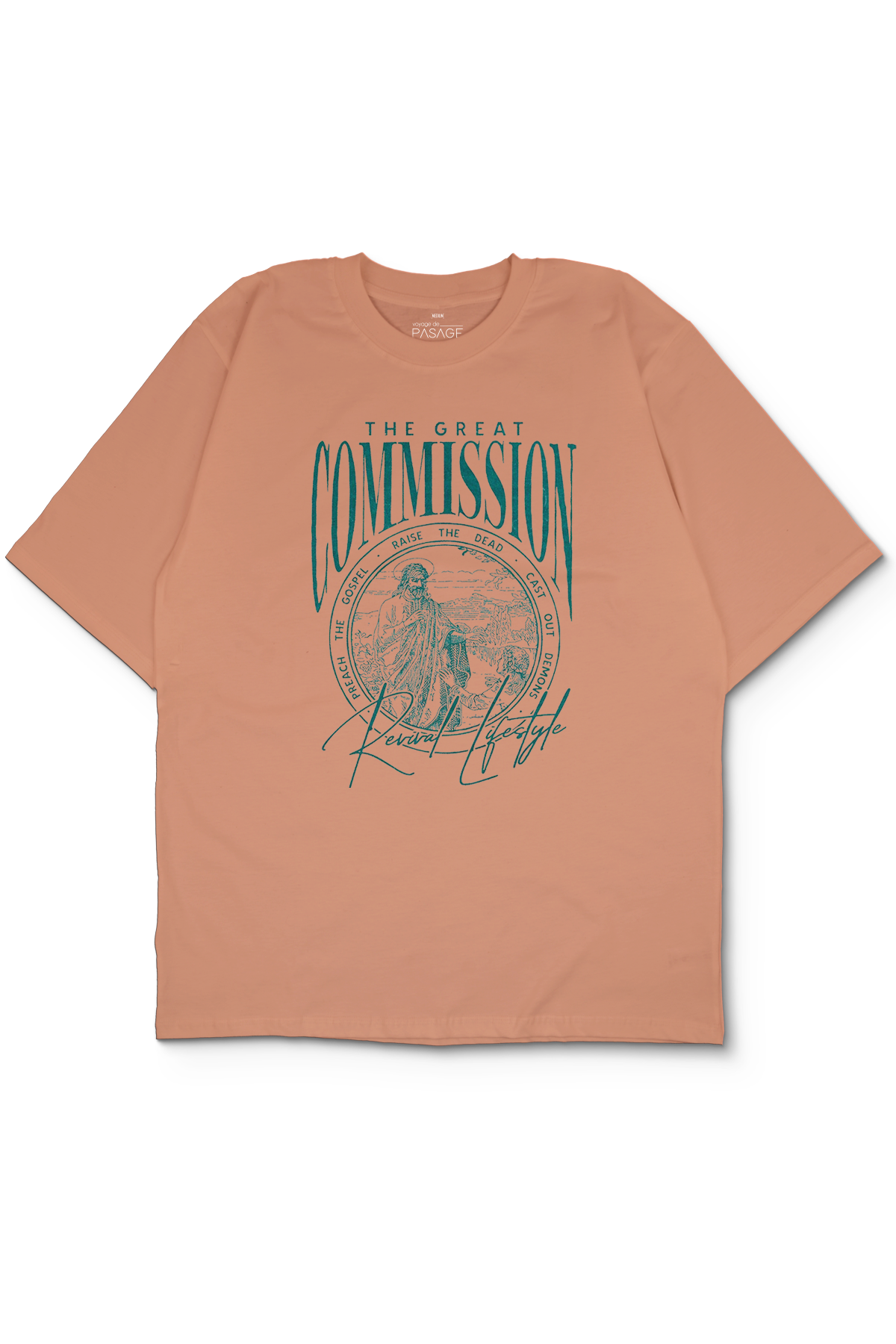 Commission Oversize Kadın Tişört