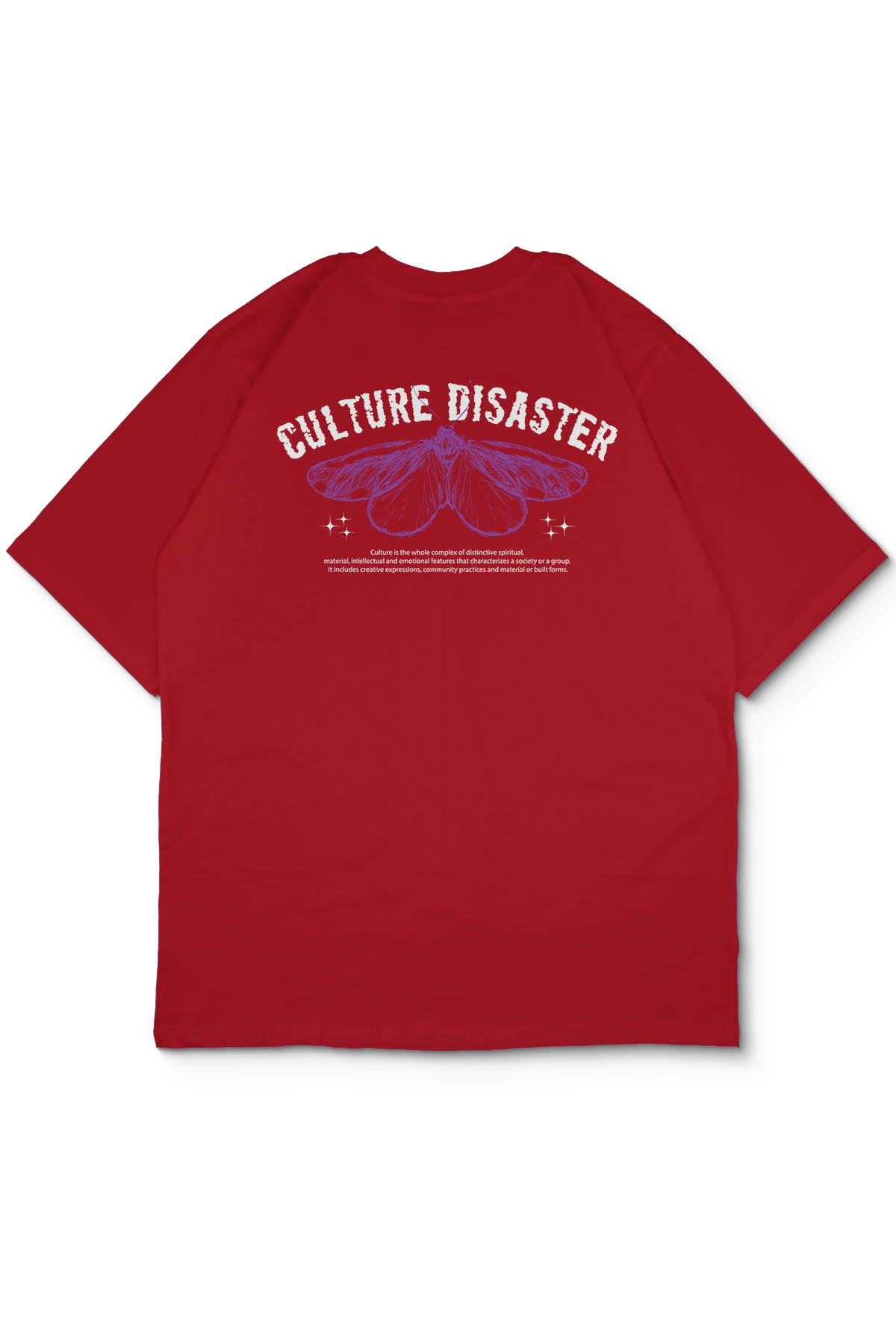 Culture Disaster Overize Kadın Tişört