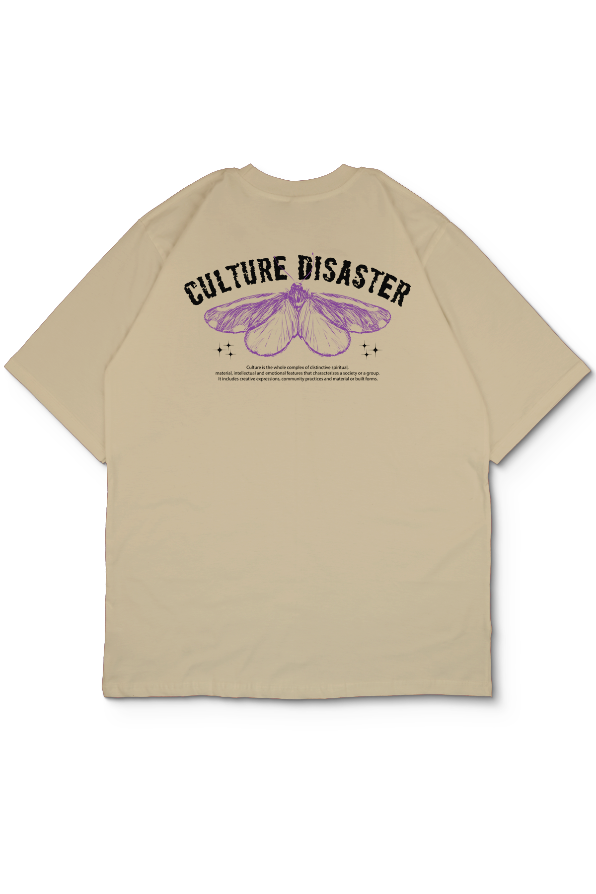 Culture Disaster Overize Kadın Tişört