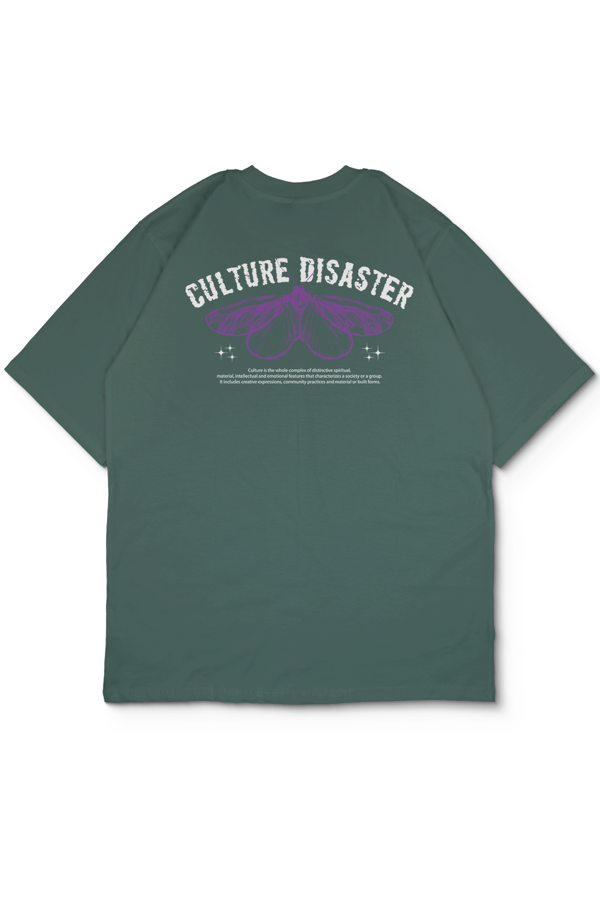 Culture Disaster Overize Erkek Tişört