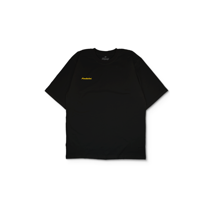 Kendin Tasarla Siyah Oversize Tişört