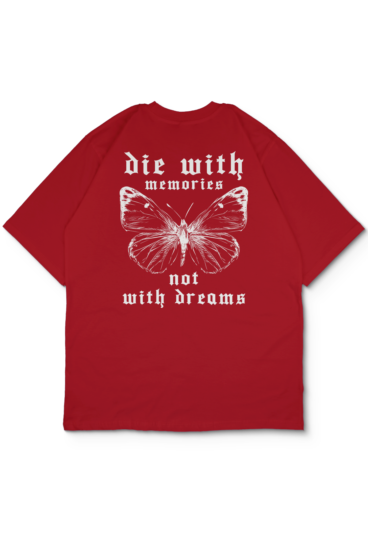 Die With Memories Oversize Erkek Tişört
