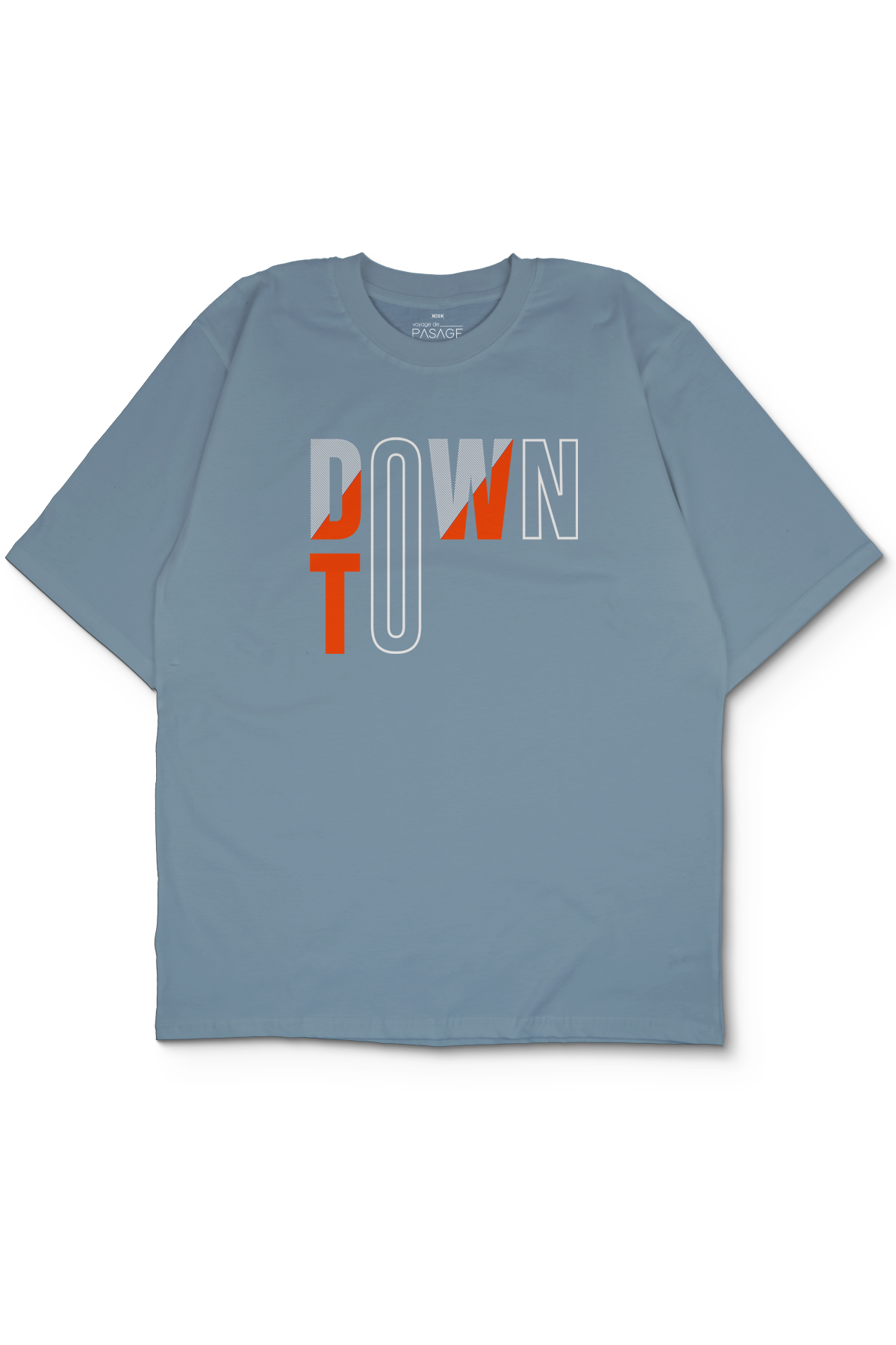 Down To Oversize Kadın Tişört