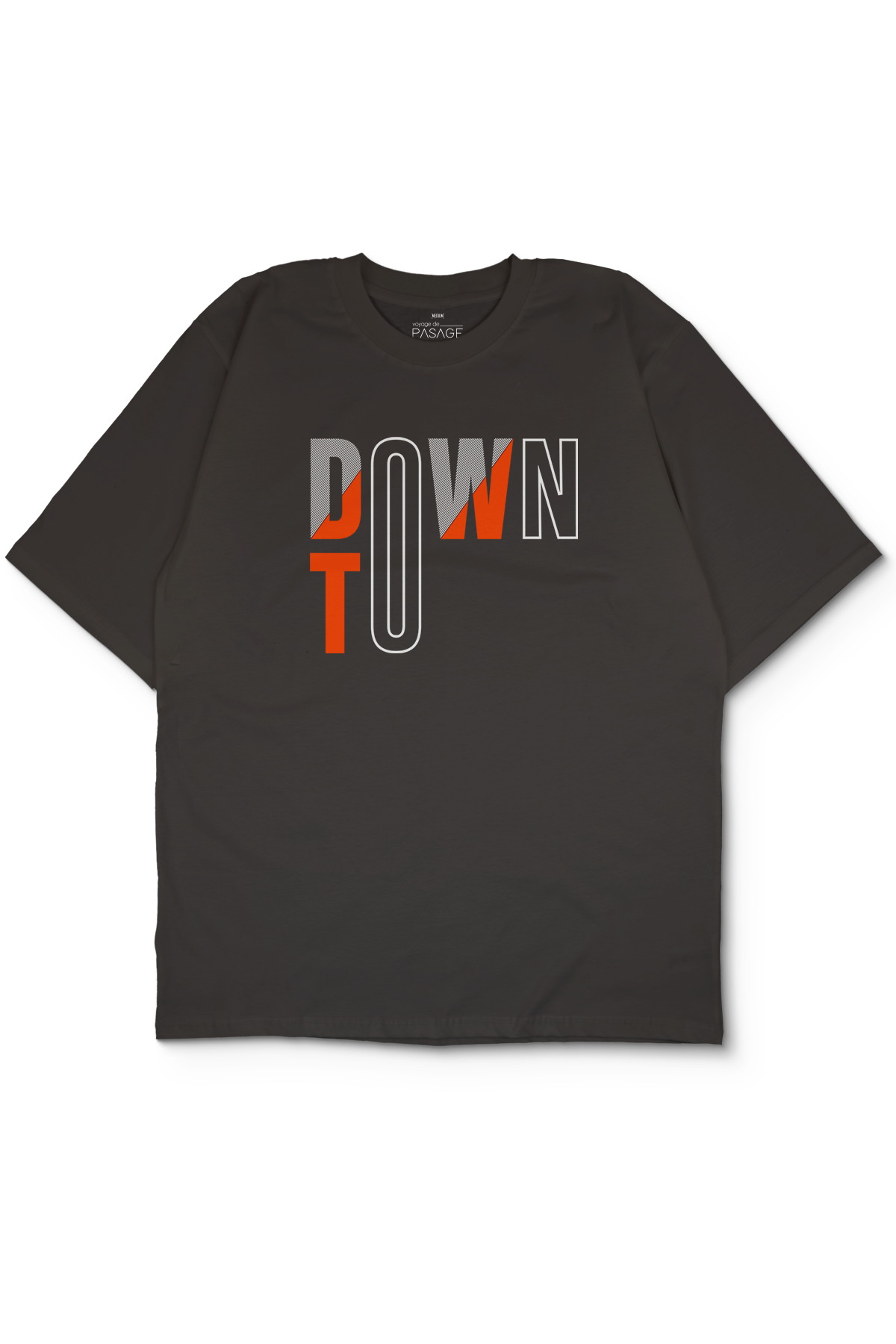 Down To Oversize Kadın Tişört