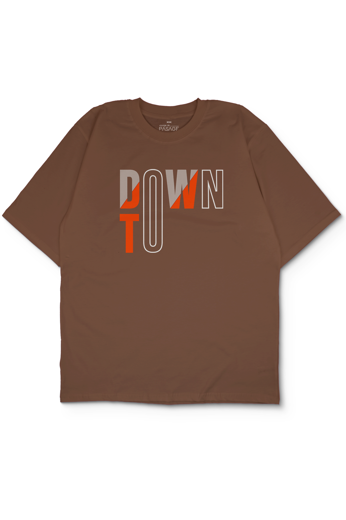 Down To Oversize Kadın Tişört