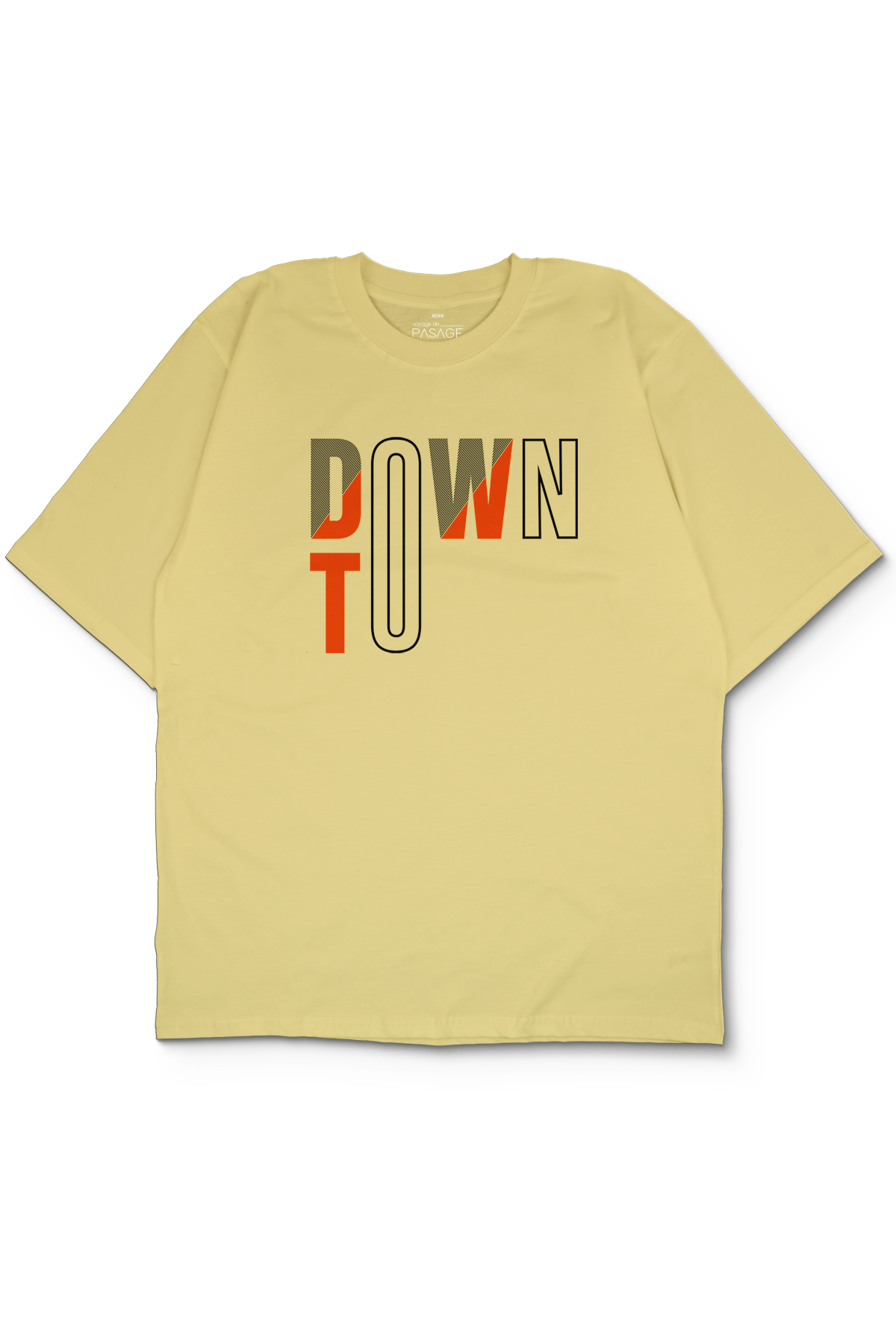 Down To Oversize Kadın Tişört