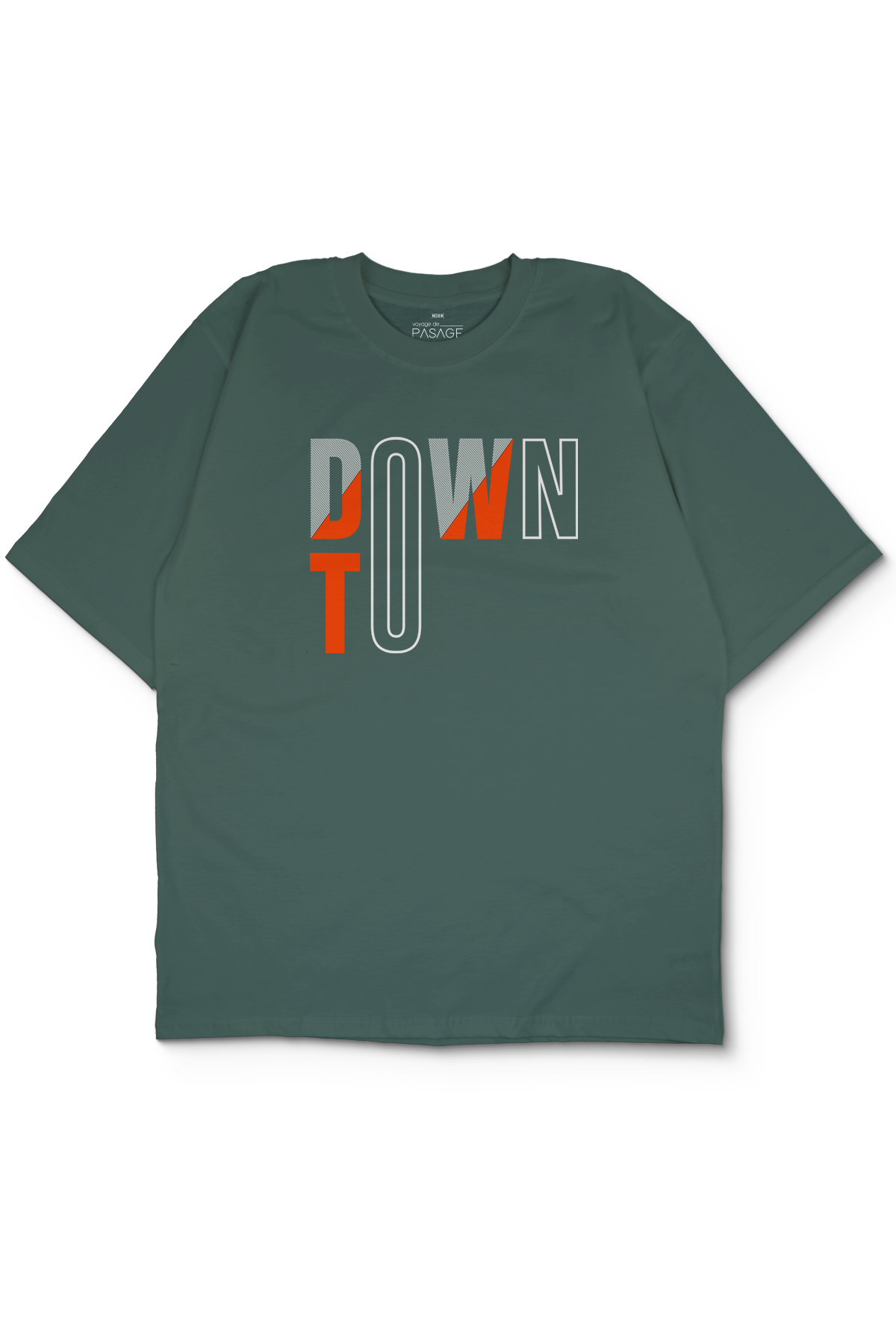 Down To Oversize Kadın Tişört