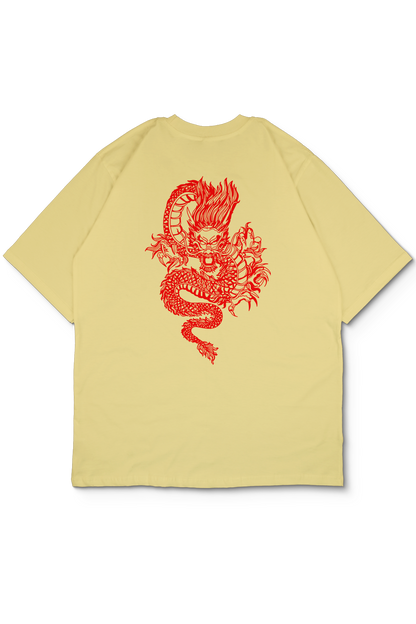 Dragon Oversize Erkek Tişört