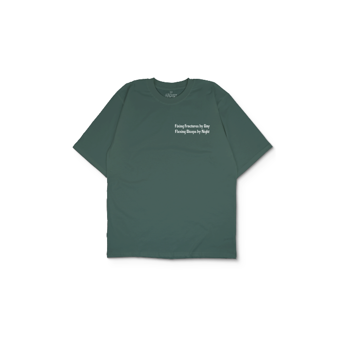 Kendin Tasarla Yeşil Oversize Tişört